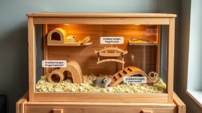 Die besten Knabbermaterialien für Nagetiere