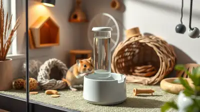 Nippeltränke für Kleintiere
