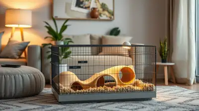DIY Spielzeug aus Klopapierrollen für Kleintiere