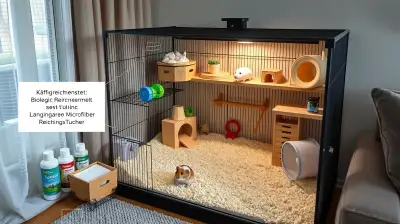 Tierschonende Käfigreinigung für Kleintiere