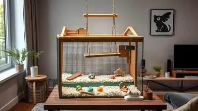 Hänge-Spielzeug für Kleintiere: So bringst du Schwung ins Gehege