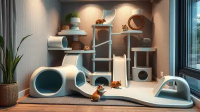 Indoor-Parcours für Kleintiere