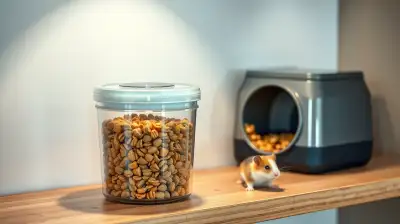 Optimale Lagerung von Trockenfutter für Kleintiere