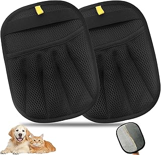 Dreaku Tierhaarentferner Handschuh, Fell Magnet Handschuh, Wiederverwendbare Handschuh Tierhaaren…