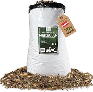 Waldboden-Einstreu 40 L – natürliches Einstreu mit Tannen & Fichtennadeln – extrem saugsta…