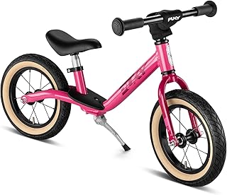 PUKY LR Light Laufrad Rosa | Hochwertige Luft-Bereifung | Niedriger Einstieg | Einstellbarer Lenk…