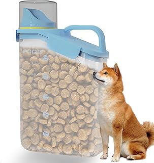 2.8L Katzenfutterbehälter luftdicht: PP PS+PP+Silikon Reis Aufbewahrungsbehälter, Hundefutter V…