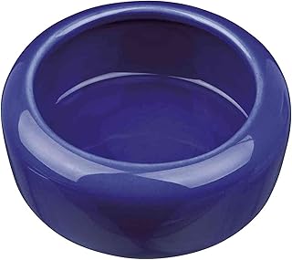 Trixie Keramikschüssel mit abgerundetem Schüttrand für Meerschweinchen, 200 ml (Sortiert)