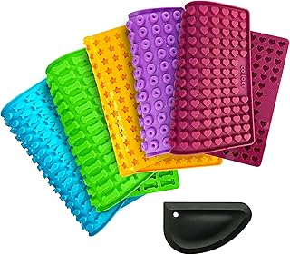 Collory Silikon Backmatten Starterpaket mit Schaber (6er Set), Backformen für Hundekekse und Lec…