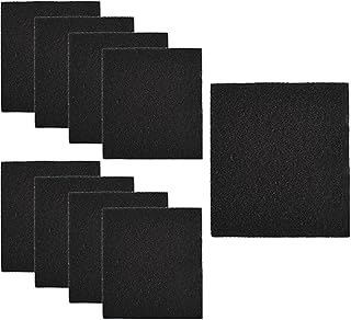 9 STK Katzentoilette Aktivkohlefilter,Carbon Filter für Katzenklo mit Deckel,Aktivkohle Matte Ge…