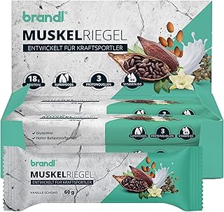 Eiweiß-Riegel für Sportler ohne künstliche Süßstoffe – Proteinriegel mit 18g Eiweiß aus 3…