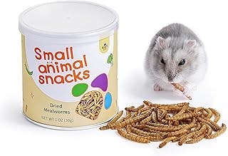 Niteangel Hamster-Snacks und Leckerlis Spielzeug – Natürlicher Leckerbissen für Zwerghamster, S…