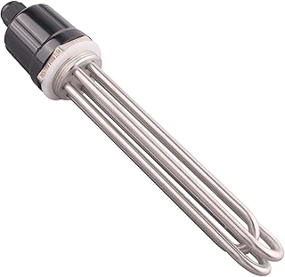 DERNORD 220V 4500W 1-1/2 Zoll Heizelement U Typ Elektrische Brühwasser Heizung BSP Gewinde Edels…