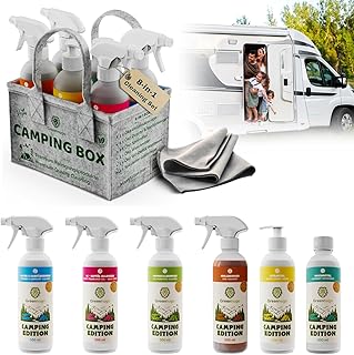 Geschenkbox – Greenhugo Camping Box – Premium Reinigungsset für Camping & Wohmobil| 6-teiliges…