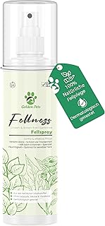 Golden Pets Fellspray 250 ml – Entfilzungsspray für Hunde & Katzen – Verbesserte Kämmbarkeit – …