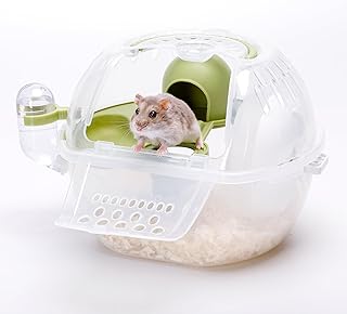Nobleza – Kleintier-Transportkäfig, tragbarer Hamster-Transportkäfig, Transportbehälter für K…