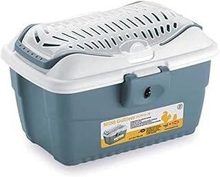 Stefanplast Mini Gulliver Transportbox für Kleintiere wie Hasen, Kaninchen, Hamster, Meerschwein…