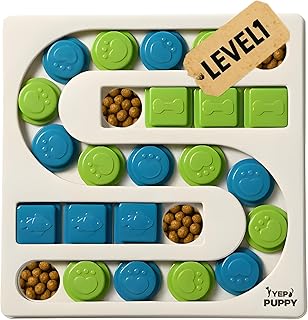 YEPPUPPY Intelligenzspielzeug für Hunde Level 1 – Interaktives Schnüffelspielzeug aus BPA-fre…