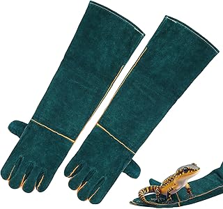 1 Paar Schnittschutzhandschuhe, 60 cm Bissfeste Handschuhe Schnittfeste Handschuhe, Stichfeste Ha…