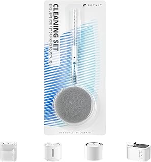 PETKIT Reinigungsset für Haustier-Wasserbrunnen, Katzen-Wasserbrunnen-Bürste,Bürste und Schwam…