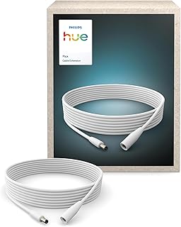Hue Flux LED-Strip Light 5 m Verlängerungskabel, Zubehör, Flexible Innenbeleuchtung, minimalist…