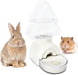 Nobleza 520ml Kaninchentränke, Großer Wasserspender mit Kiefern-Design, Stehend & Hängend Nage…