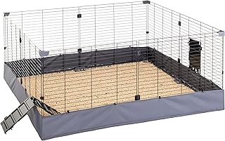 Ferplast Gehege für Meerschweinchen HUB 04, Ideal für kleine Tiere Käfig, Innen-/Außenbereich…