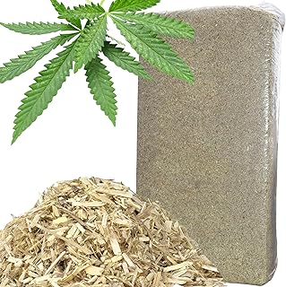 TOP-Futtermittel Hanfeinstreu 20 kg | Extrem saugfähig & geruchsbindend | Staubarm & allergikerg…