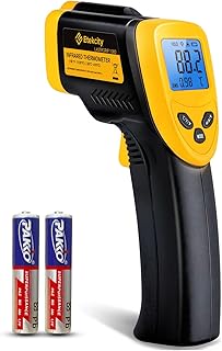 Etekcity Infrarot Thermometer -50 bis +610°C, Digital IR Pyrometer berührungslos Temperaturmess…