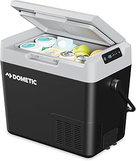 DOMETIC CFF 18 – Tragbare Kompressor Kühlbox 18L – 12/24V 100/240V – Kühlung bis –18 °C – El…