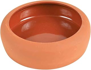 Trixie Keramikschale mit abgerundetem Rand, 250 ml, terracotta