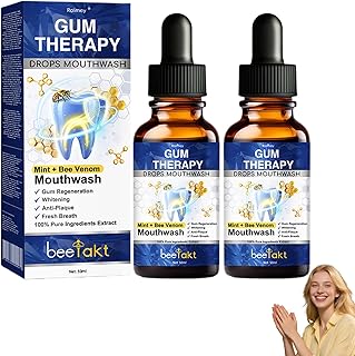 Biancat BeeTakt Zahnfleisch-Repair Losung, Gum Therapy Drops Mouthwash, Fördert die Regeneration…