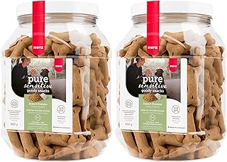 MERA Pure Sensitive Goody Snack Insect (600g), gesunde Leckerlis für Sensible Hunde, Hundelecker…