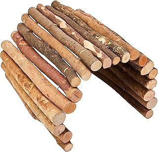 Kerbl Pet Holzbrücke, 30x50cm, für Kleintiere, Hasen, Kaninchen, Meerschweinchen, vielseitig ei…