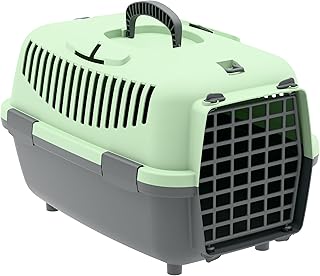 Nomade 1 Hundebox – Transportbox für kleine Hunde und Katzen – 48 x 32 x 32 cm – Kann bis zu 6 k…