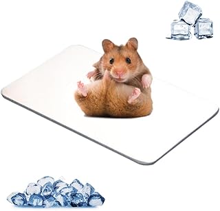 Kaninchen-Kühlkissen Hamster-Kühlkissen für Haustiere Kühlplatte aus Aluminiumlegierung Kühl…