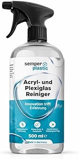 Acryl- und Plexiglas Reiniger 500 ml – für Kunststofffenster, Badewannen & Acryloberflächen, …