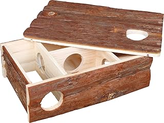 Trixie 6201 Natural Living Labyrinthhaus Leif, 35 × 11 × 25 cm braun Hund