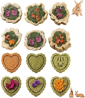 7 Stück Natürliche Kauspielzeuge Für Kleine Nager,Meerschweinchen Spielzeug, Kaninchen Spielze…