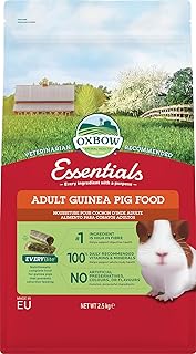 Oxbow Essentials Futter für Ausgewachsene Meerschweinchen – 2,5 kg