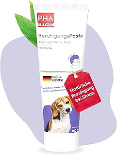 PHA BeruhigungsPaste Hund – Natürliches Beruhigungsmittel für Hunde bei Silvester, Angst & Stre…