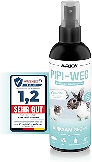 ARKA Nager Geruchsentferner Spray 100 ml – Enzymreiniger gegen Urin, KOT & Tiergerüche unterwe…