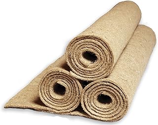 Natursache 3 Nagermatten aus Hanf, 100 x 40 x 0,5cm I Hanfmatten für Hasenstall, Kaninchenhaus, …