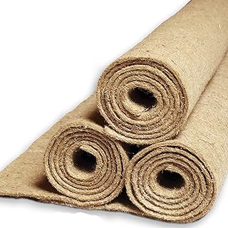 Natursache 1 Nagermatte aus Hanf, 150 x 80 x 0,5cm I Hanfmatten für Hasenstall, Kaninchenhaus, H…