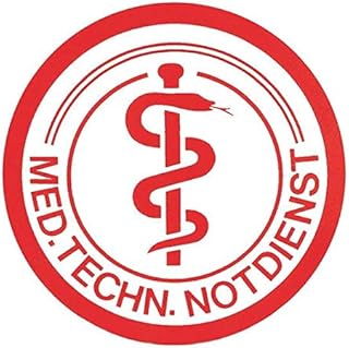 Unbekannt Schild: Med.-techn. Notdienst