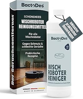 BactoDes Clean Wischroboterreiniger 1L inkl. Dosierkappe I Probiotische Reinigung & Geruchsentfer…