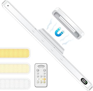 WILLED 5W Unterbauleuchte Küche Led Akku mit Fernbedienung,Wiederaufladbare Schminklicht,3 Farbt…