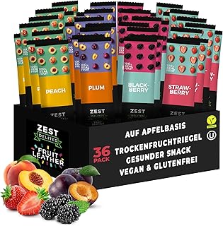 Zest Delites Fruchtriegel Süßigkeiten, Glutenfreie Lebensmittel, Zuckerfreie Süssigkeiten, Get…