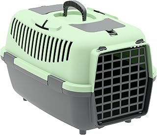 Nomade 2 Hundebox – Transportbox für kleine Hunde und Katzen – 55 x 36 x 35 cm – Kann bis zu 8 k…
