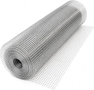 Volierendraht 25m x 100cm – verzinkt 19×19 mm Maschendrahtzaun – Kaninchendraht Drahtgitter für …